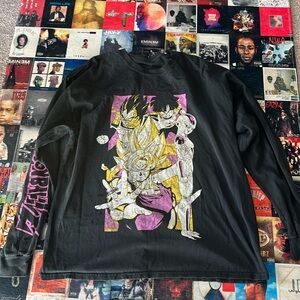Large Long-Sleeve DragonBall-Z shirt